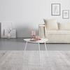 SOFFBORD FINE - vit, Modern, metall (57,5/45,5/56cm) - Mömax