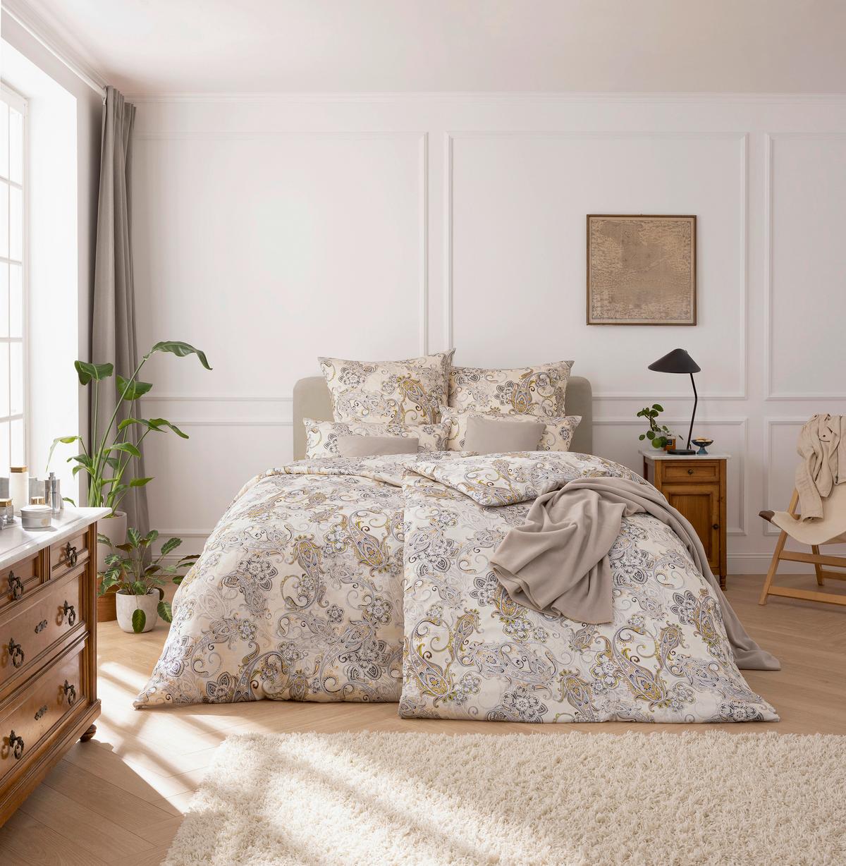 POŚCIEL CHARLOTTE - kremowy, Design, tkanina (155/220cm) - Estella