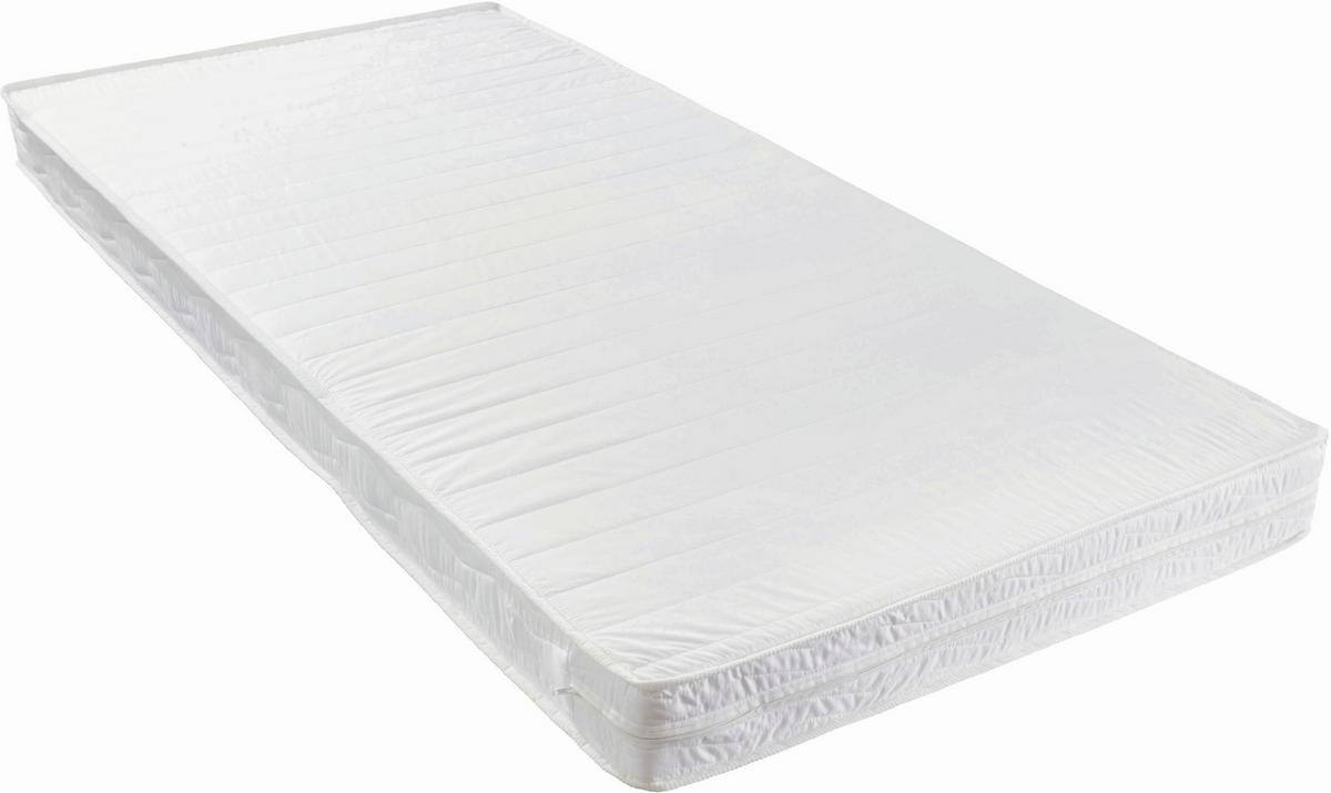 MATERAC Z PIANKI KOMFORT ULLA - biały, Basics, tkanina (90/200cm) - Boxxx