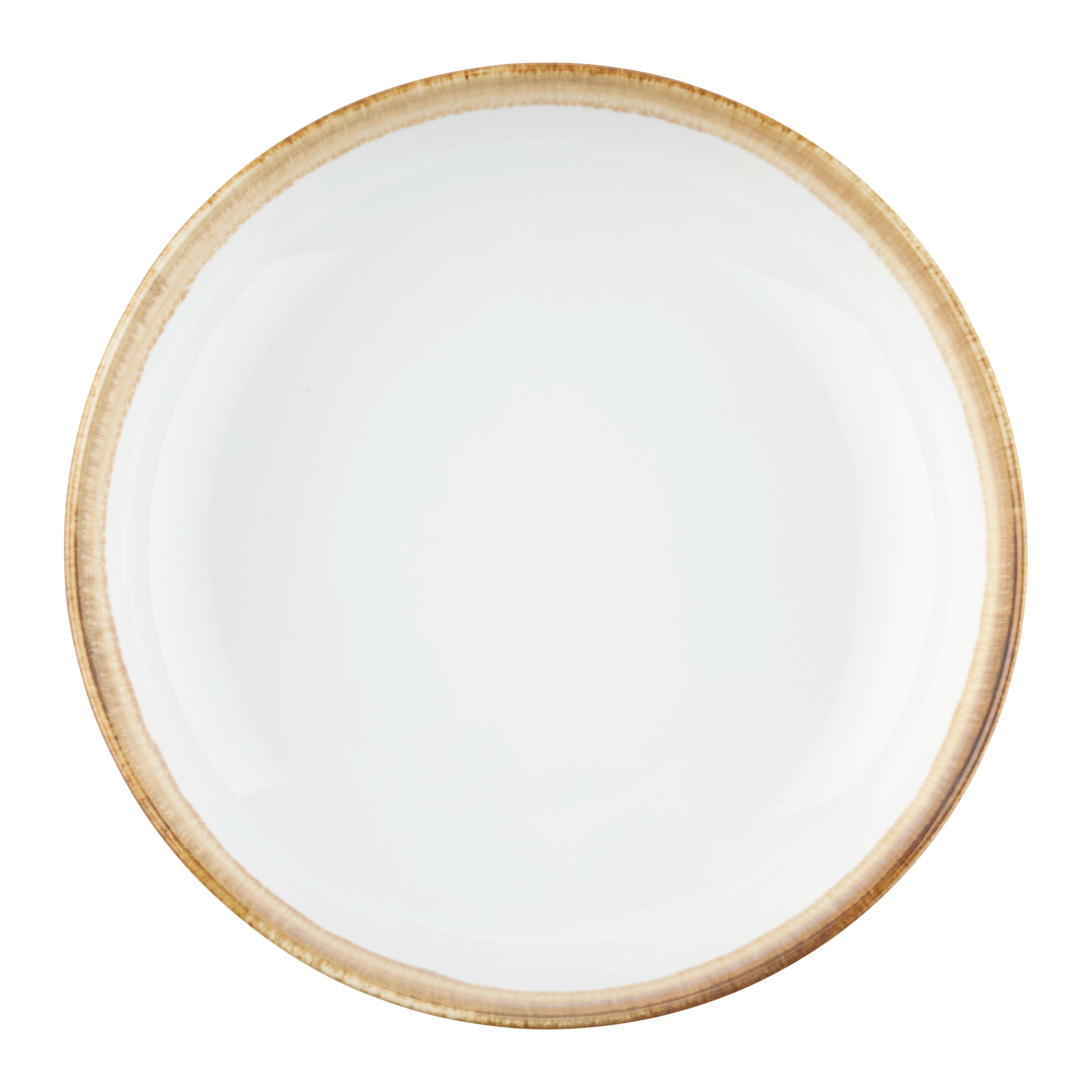 Farfurie adâncă Saturn - bej, Modern, ceramică (21cm) - Mömax