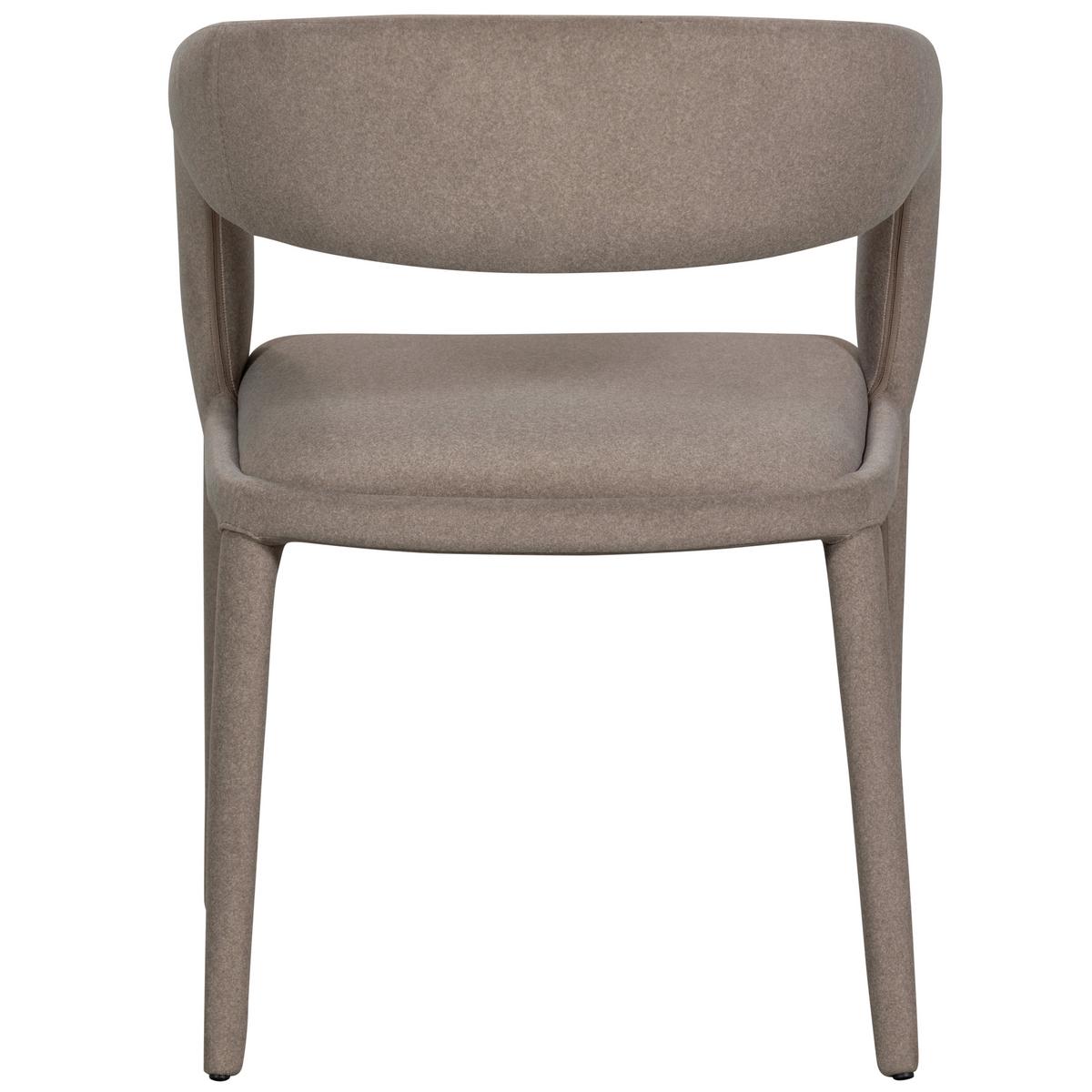 Armlehnstuhl Arms Braun - Braun, MODERN, Textil (60/80/54cm) - Livetastic