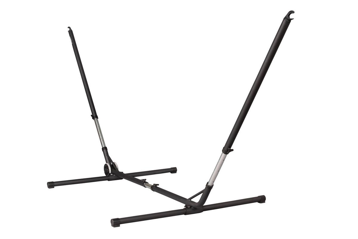 Hängemattengestell Stand Single Kingsize Hammocks - Anthrazit, KONVENTIONELL, Metall (275-375/120/95-130cm) - La Siesta