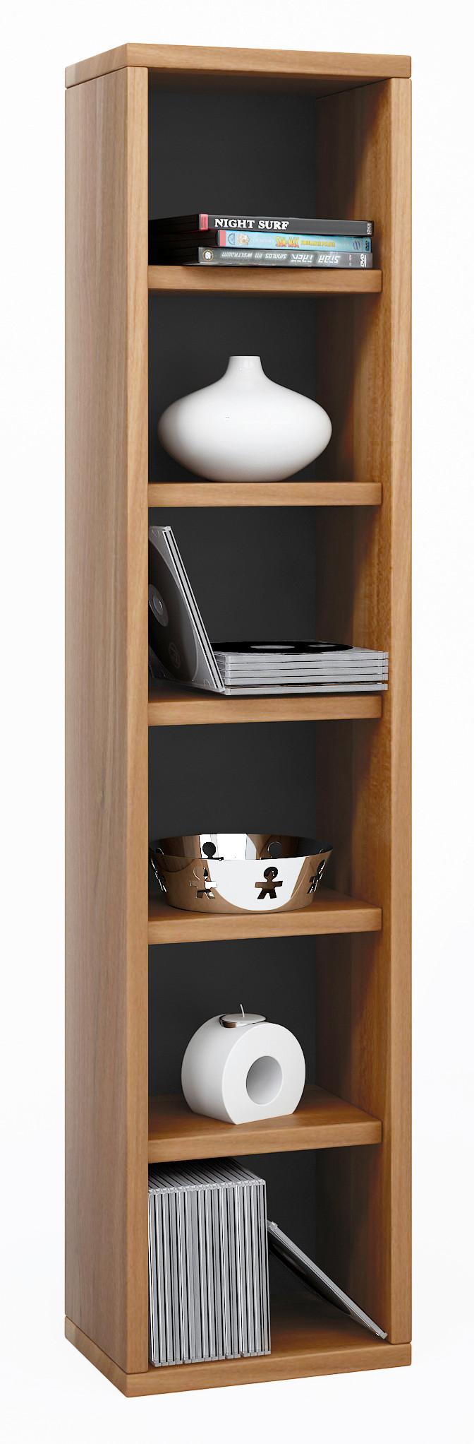 CD-Regal Elementa in Nussbaumfarben - Nussbaumfarben, Basics, Holzwerkstoff (21/97,4/20cm) - MID.YOU