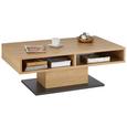 Couchtisch Eichefarben - Eichefarben, KONVENTIONELL, Holzwerkstoff (120/43/70cm) - ZANDIARA