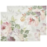 Étkezőalátét Steffi 33/45cm, 2db - fehér, Romantik / Landhaus, textil (33/45cm) - Mary's