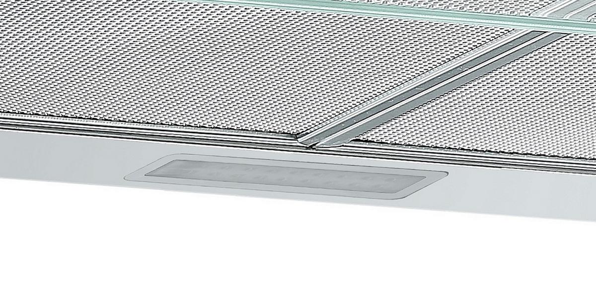 Kuhinjska Napa Respekta, 60cm - barve nerjavečega jekla/črna, Trend, kovina/steklo (60/13/50,3cm) - Respekta