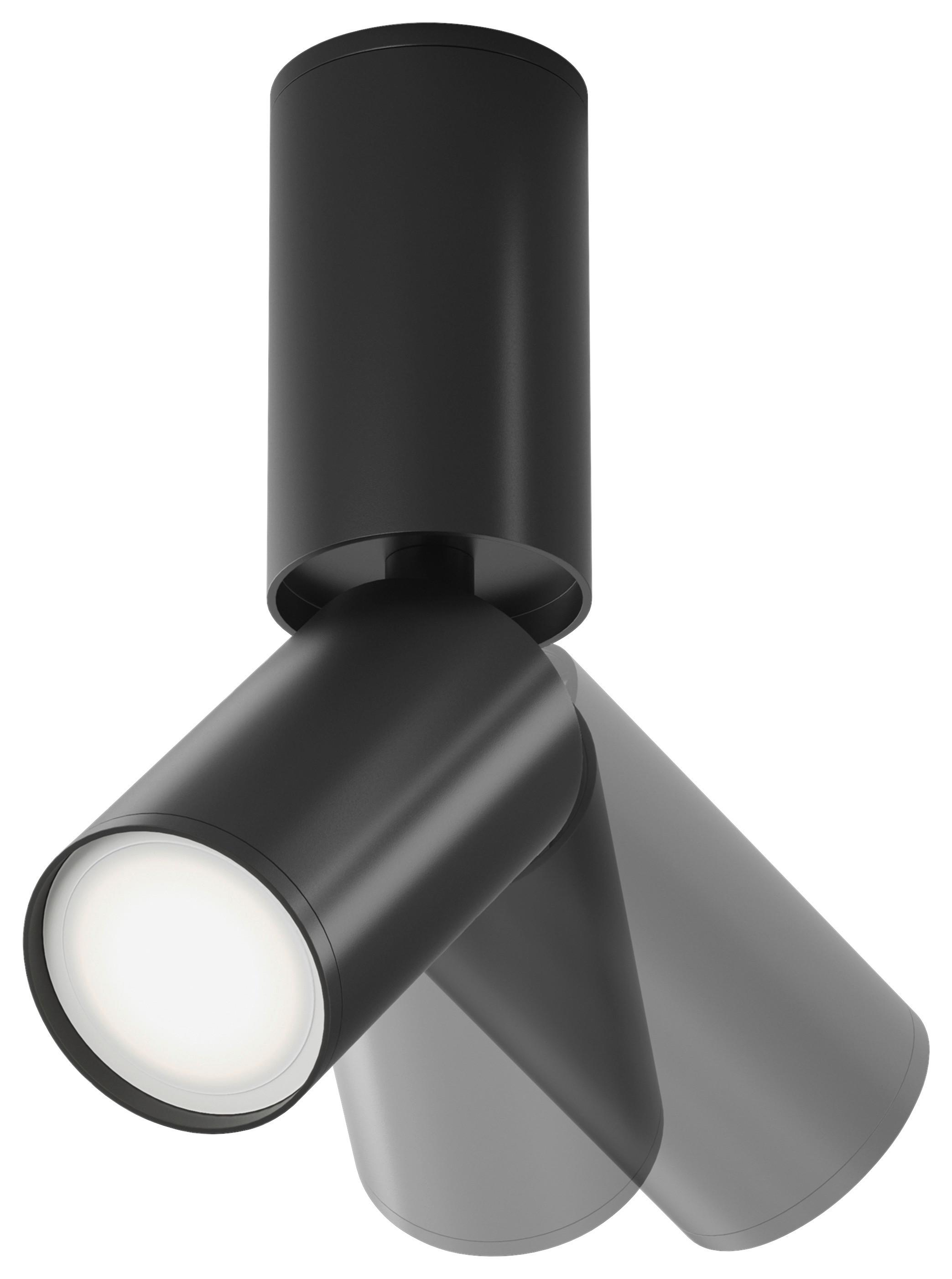 DECKENLEUCHTE FOCUS S - Schwarz, Basics, Metall (5,2/10/5,2cm) - MAYTONI