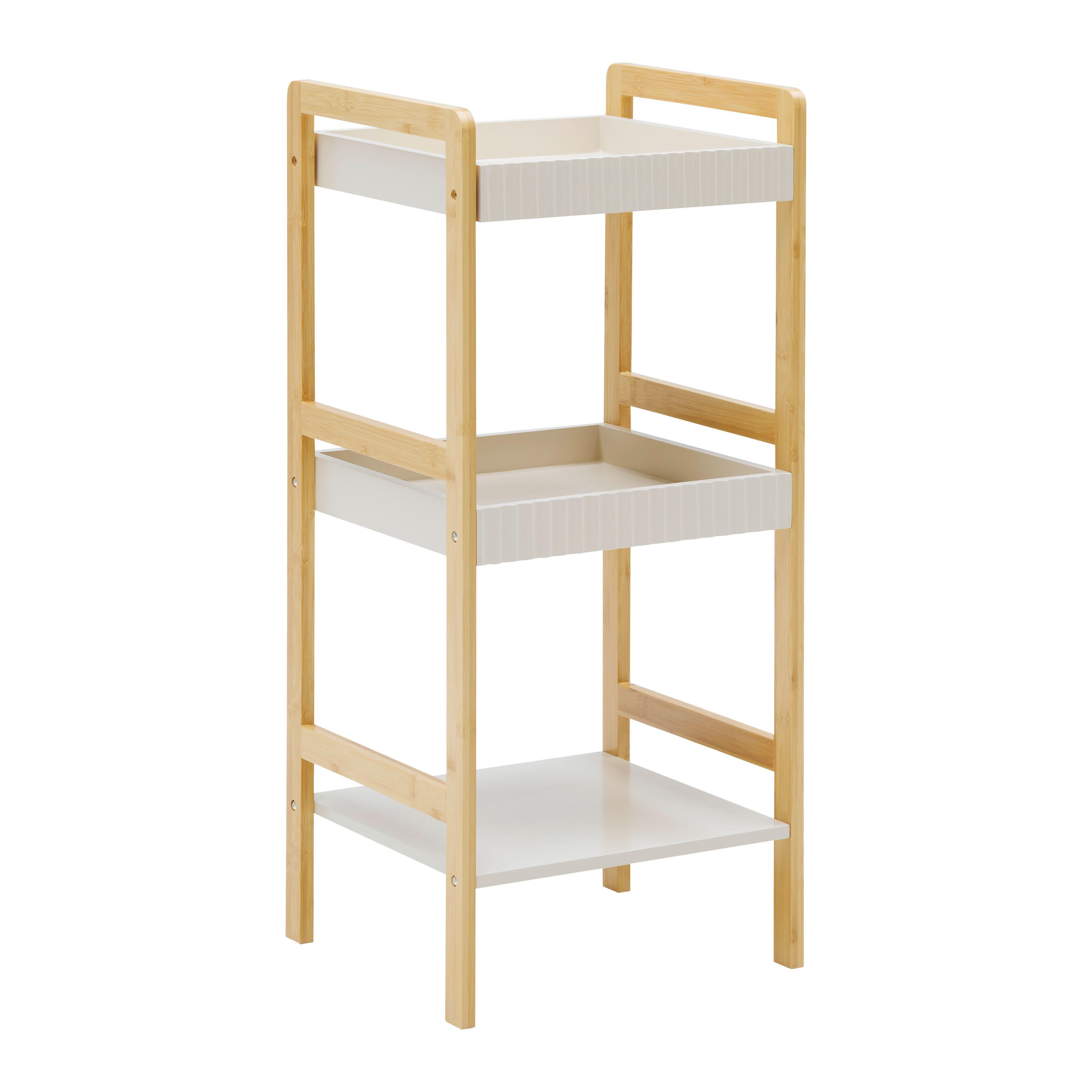 Ferdinand Polica - kašmir/prirodne boje, Moderno, drvni materijal/prirodni materijali (36/80/33cm) - Modern Living