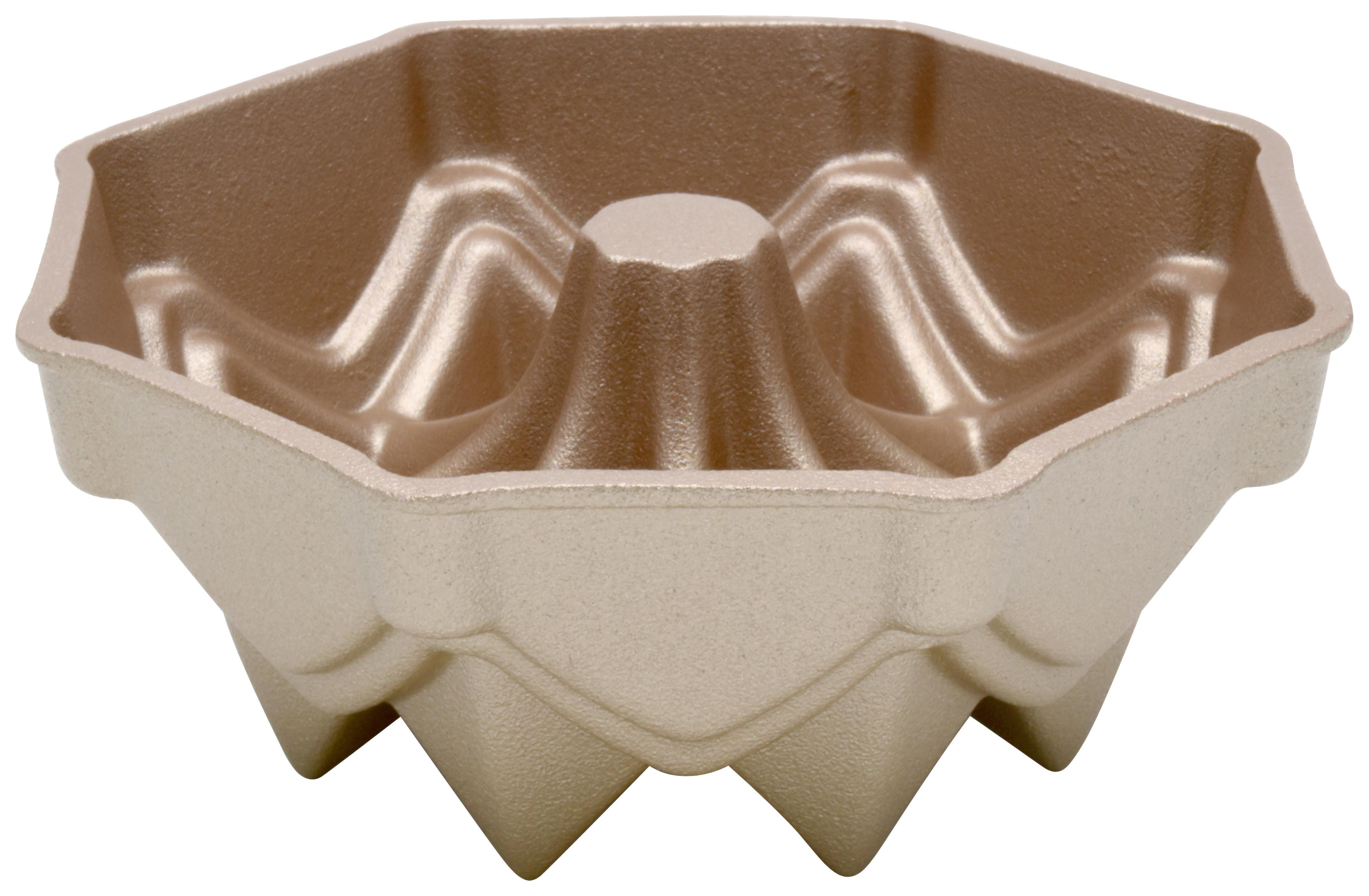 Mini-Backform Christmas Fable Goldfarben - Goldfarben, KONVENTIONELL, Metall (10/4,1cm) - Modern Living