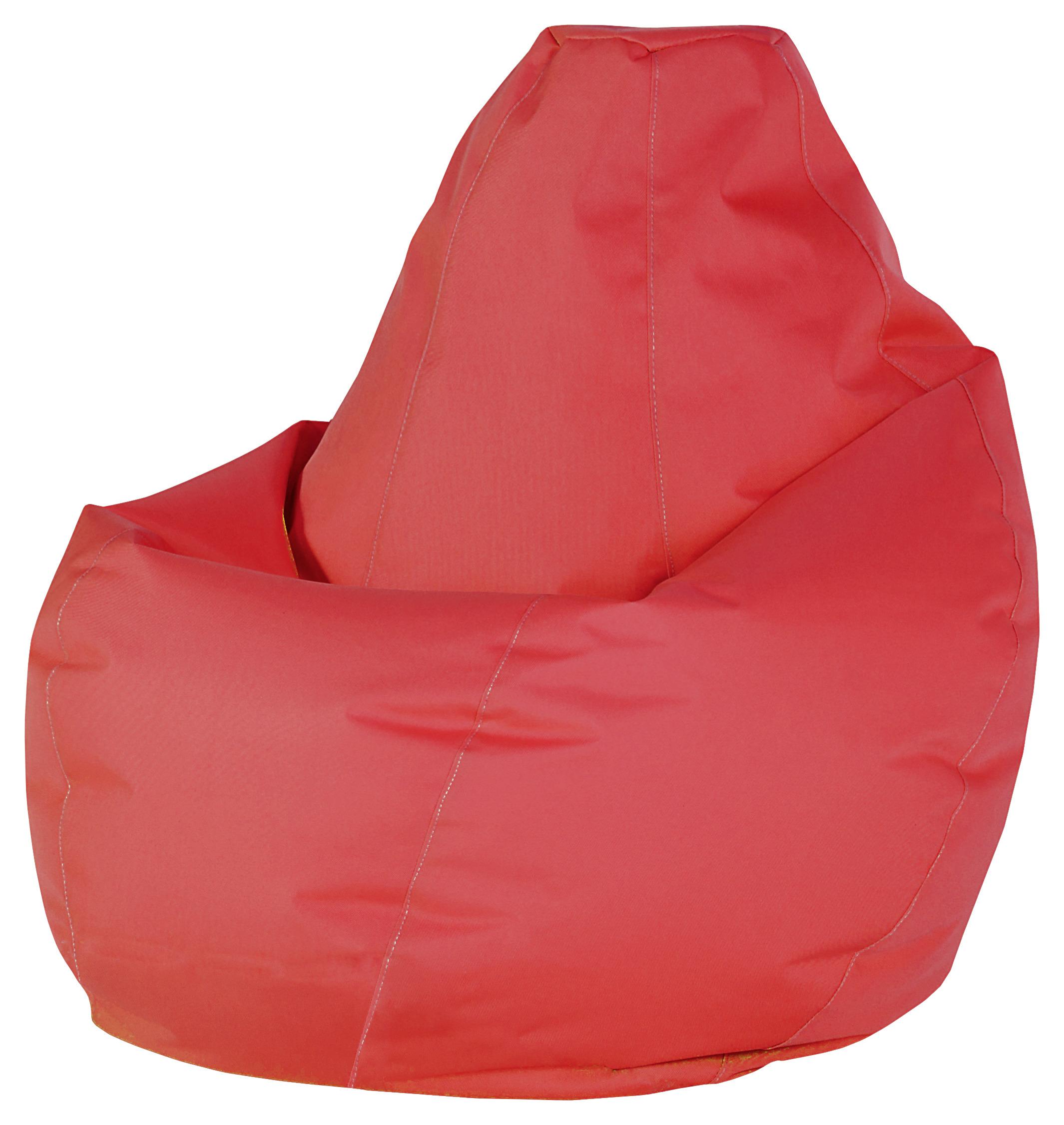 Vreća Za Sjedenje Soft L - crvena, Modern, tekstil (120cm) - Based