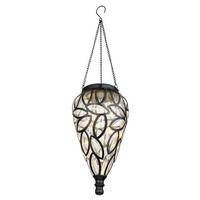 Solarna Svetilka Lantern, S Sijalko - črna/prozorno, Basics, kovina/umetna masa (13,5/50cm) - Globo