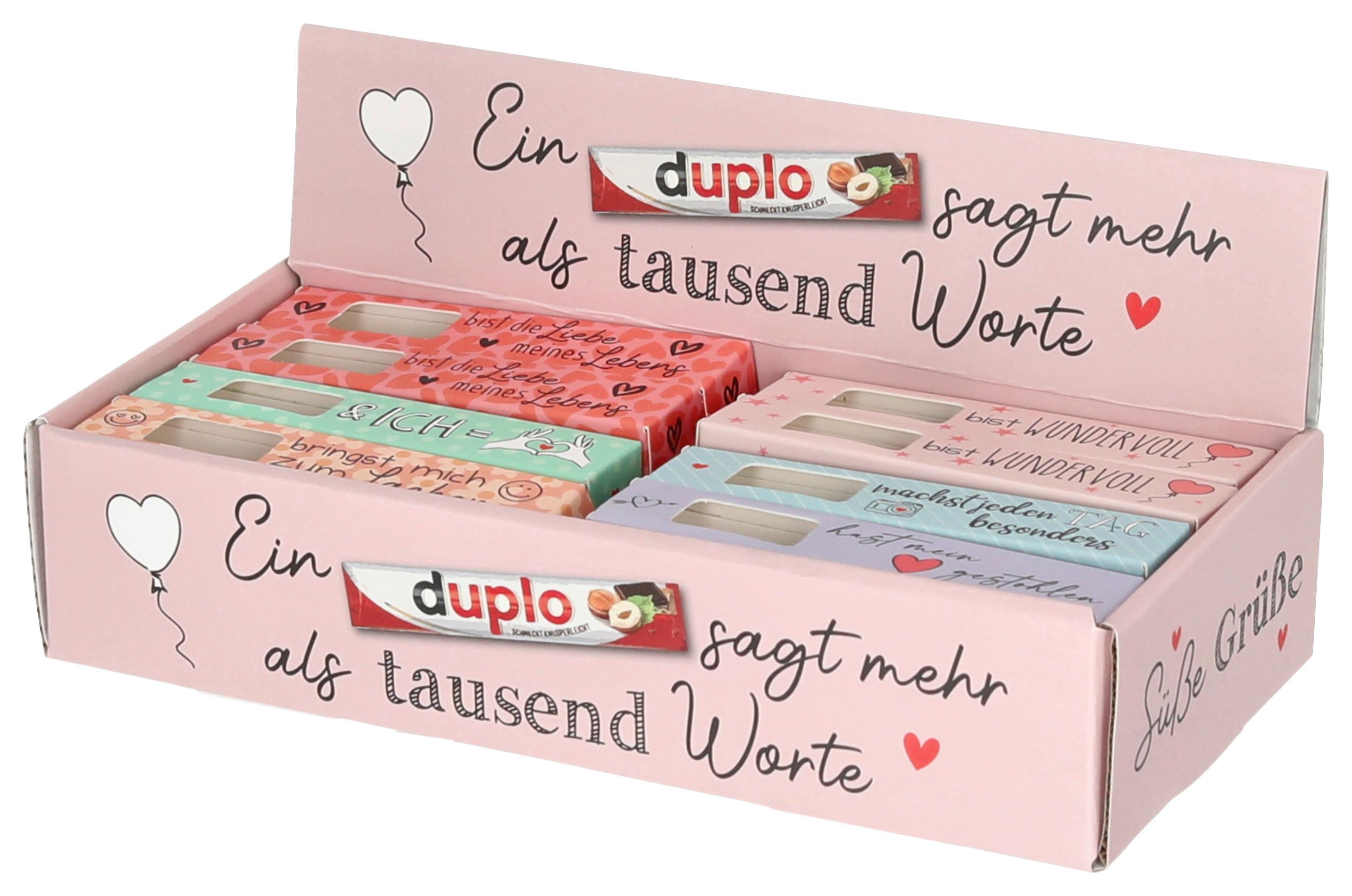 Geschenkbox Duplo Rosa - Rosa, Basics, Papier (2,5/11,5/2,5cm)