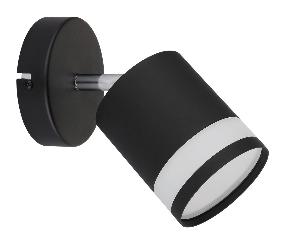 Reflektor Lucero - bijela/crna, Design, metal/plastika (10/15cm) - Globo