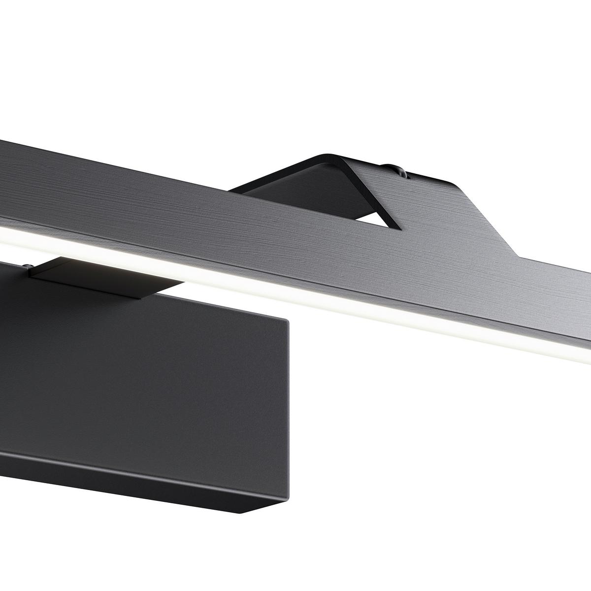 Bilderleuchte Decart Schwarz max. 12 Watt - Schwarz, Basics, Kunststoff/Metall (52/5,5/22cm) - MAYTONI