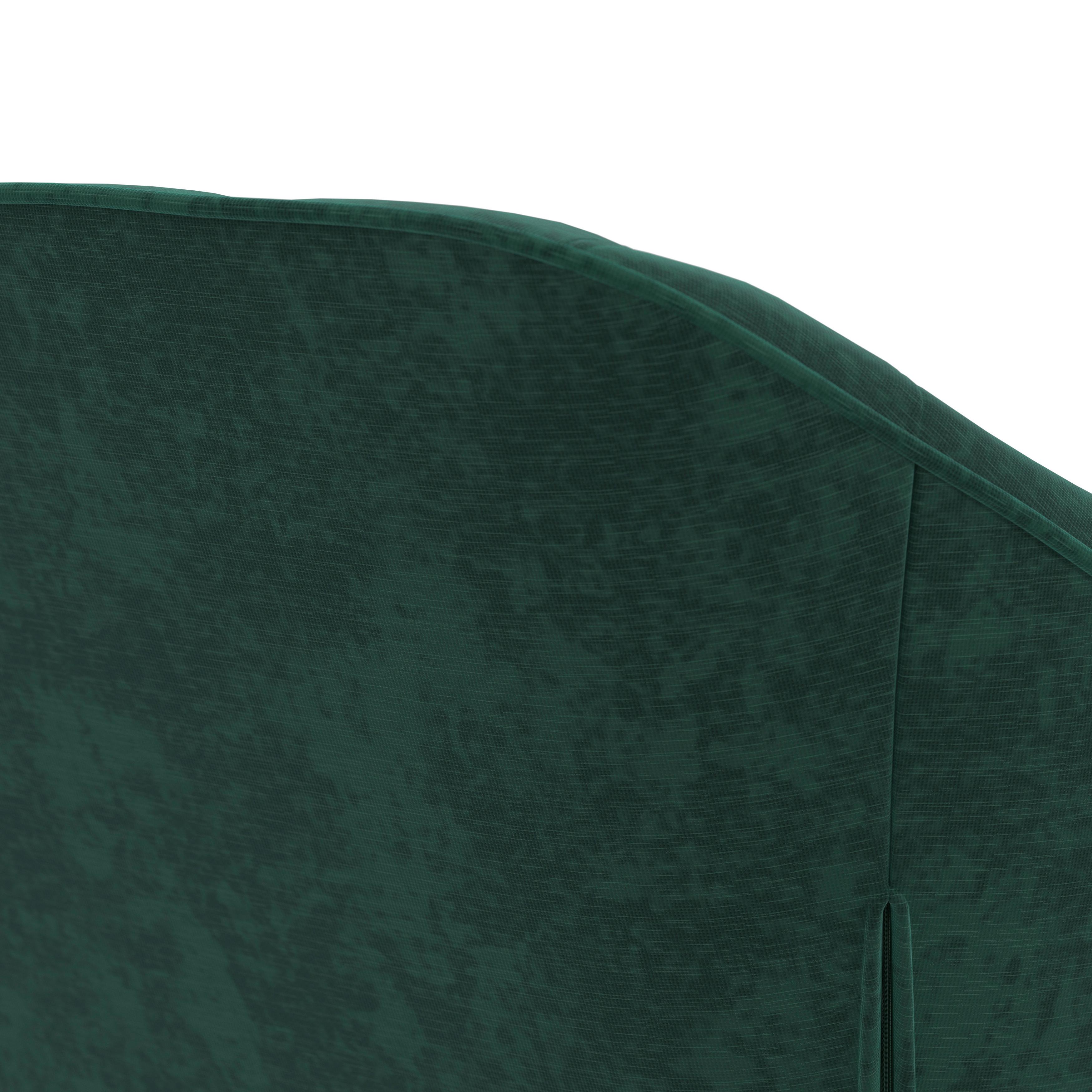 2-SITS SOFFA MONIQUE - grön/naturfärgad, Modern, metall/trä (126/74/76cm) - Bessagi Home