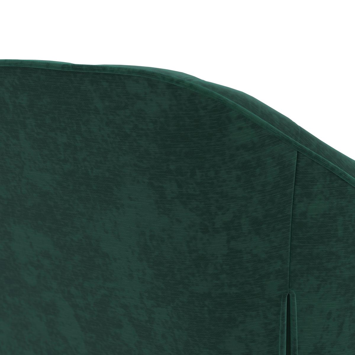 SOFA DWUOSOBOWA MONIQUE - zielony/kolor naturalny, Modern, metal/drewno (126/74/76cm) - Bessagi Home