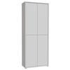 Ormar Za Cipele Alice Springs - siva/svijetlo siva, Basics, drvni materijal/plastika (74,5/191,9/34,9cm) - Modern Living