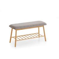 SITZBANK KLEINMÖBEL - Grau, Design, Holzwerkstoff/Textil (90/45/34cm) - MID.YOU