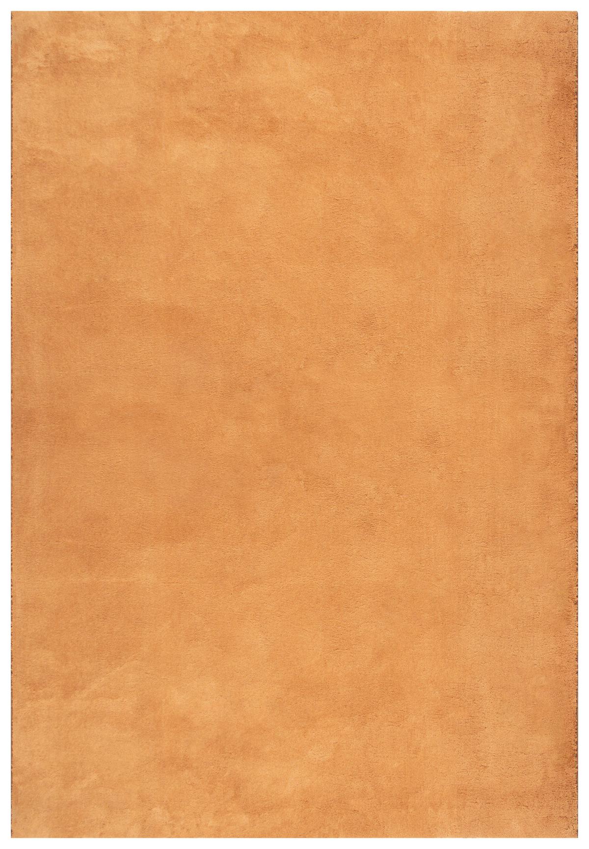 Fellteppich Loft Terracotta ca. 60x110cm - Terracotta, KONVENTIONELL, Textil (60/110cm)