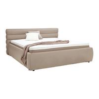 Polsterbett Megan Beige ca. 180x200cm - Beige, KONVENTIONELL, Holzwerkstoff/Textil (180/200cm) - Premium Living