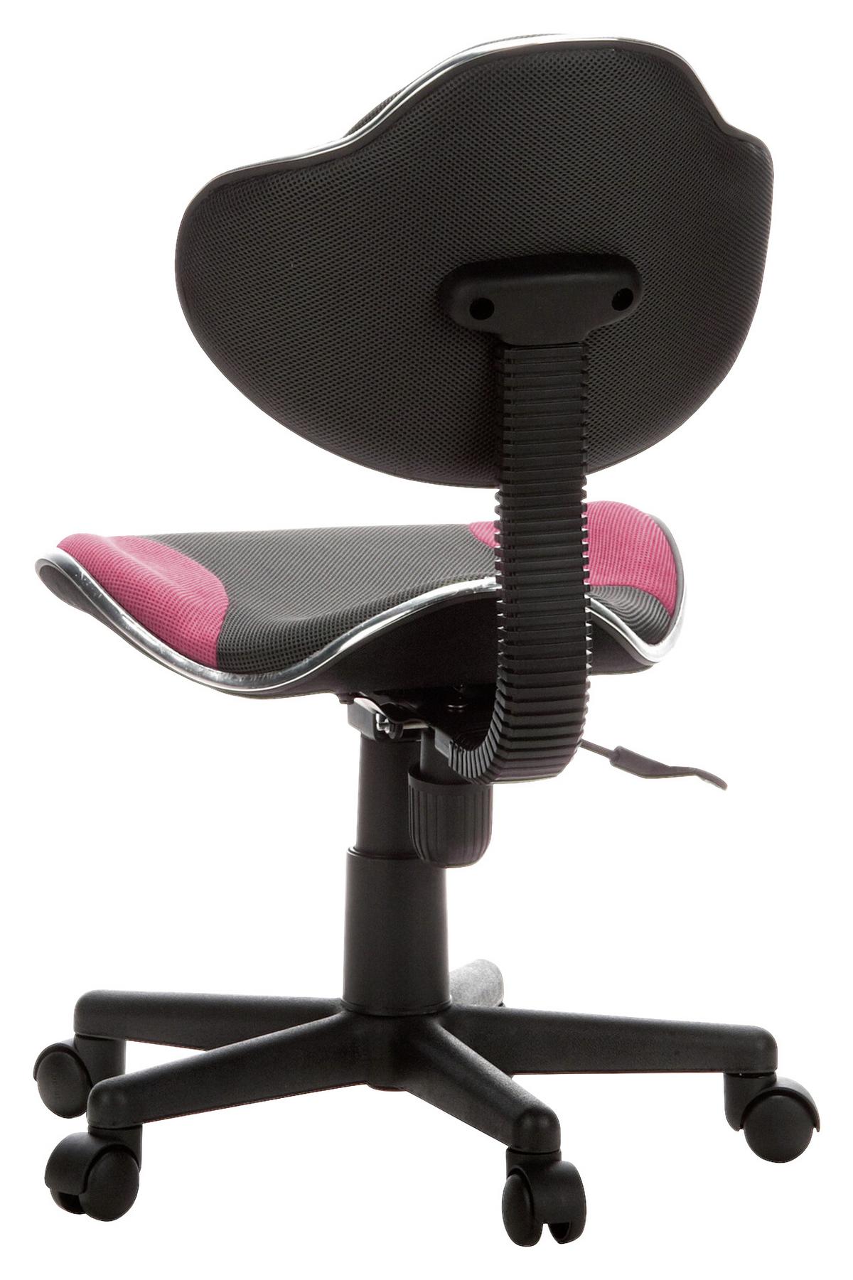 Mladinski Vrtljivi Stol Kiddy Gti 2, Siva, Roza - pink/siva, Basics, umetna masa (45/86-101/42cm) - MID.YOU