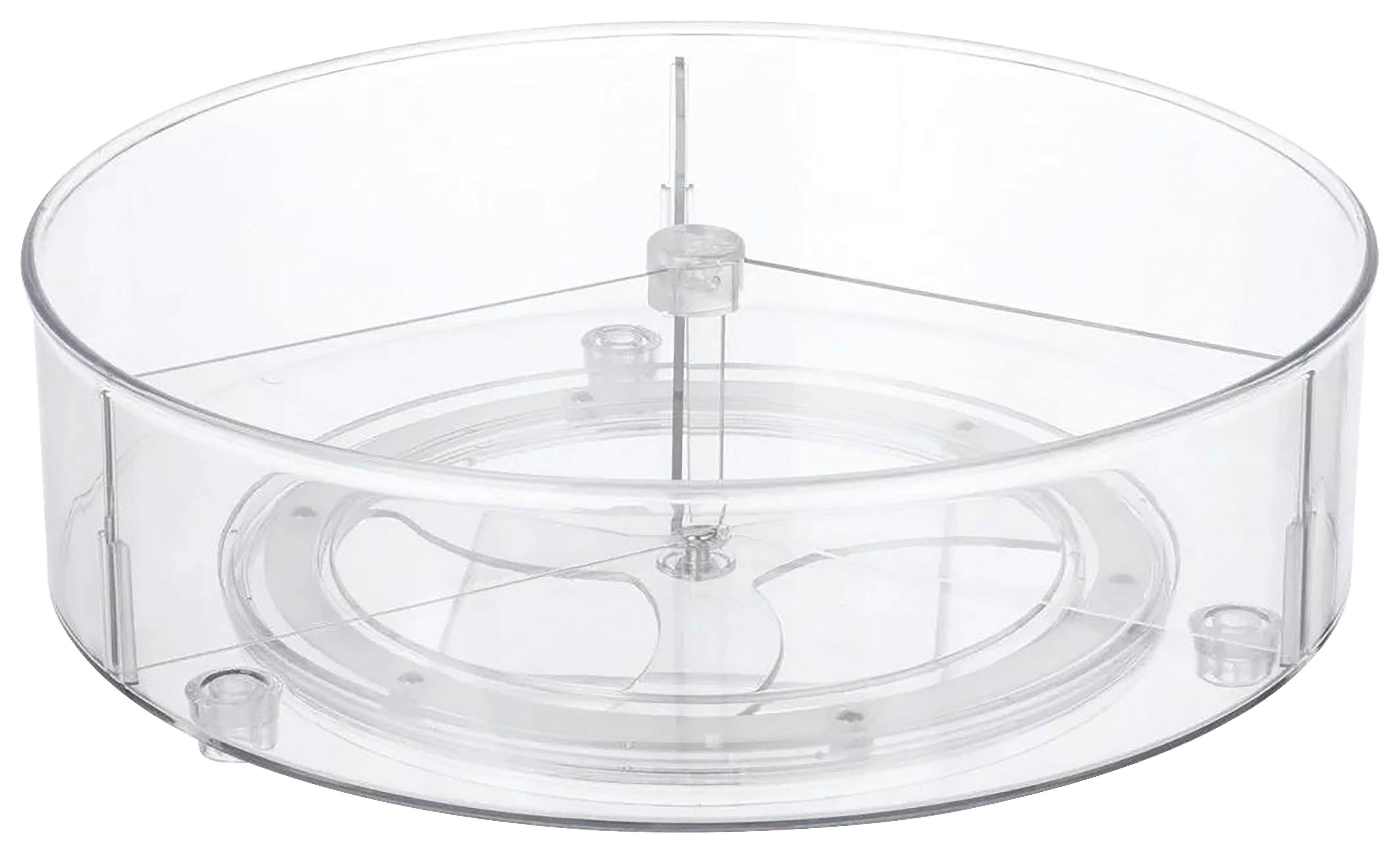 Drehregal Transparent - Transparent, Konventionell, Kunststoff (27/8,5cm) - Mömax