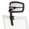 Naslon Za Glavo Aspen, Črna - črna, Basics, umetna masa/tekstil (29/33/10cm) - MID.YOU