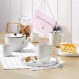 Kaffeebecher Agnes aus Keramik in Weiß - Weiß, Keramik (5,2/9,5cm) - Premium Living Kaffeebecher Agnes aus Keramik in Weiß - Weiß, Keramik (5,2/9,5cm) - Premium Living