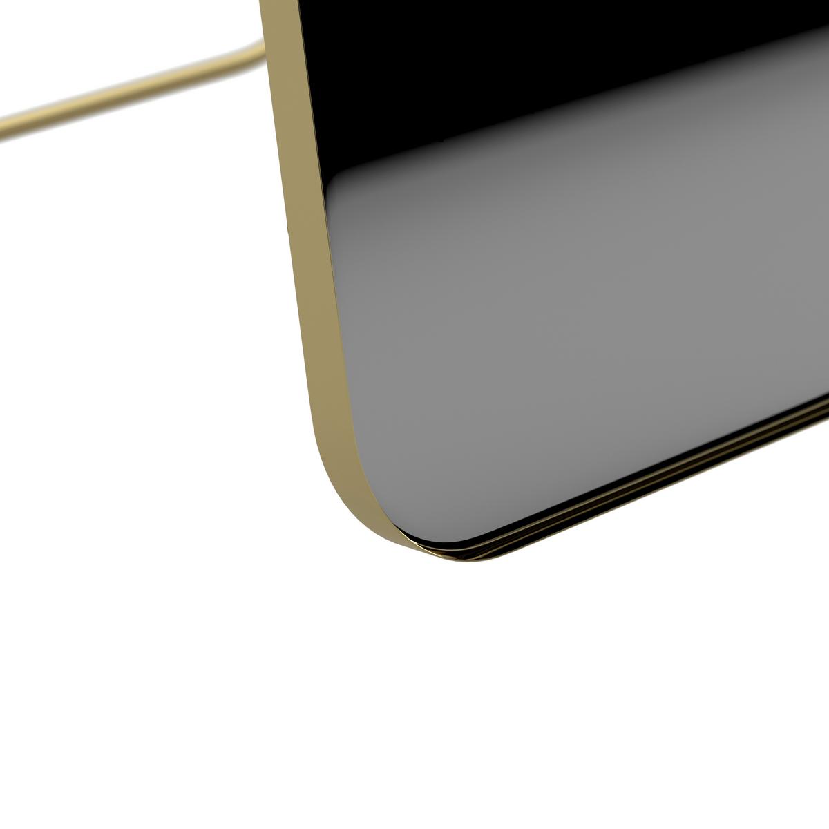 Spiegel Liv Gold ca. 41x154x68,5 cm - Goldfarben, MODERN, Glas/Metall (41/154/68,5cm) - Bessagi Home
