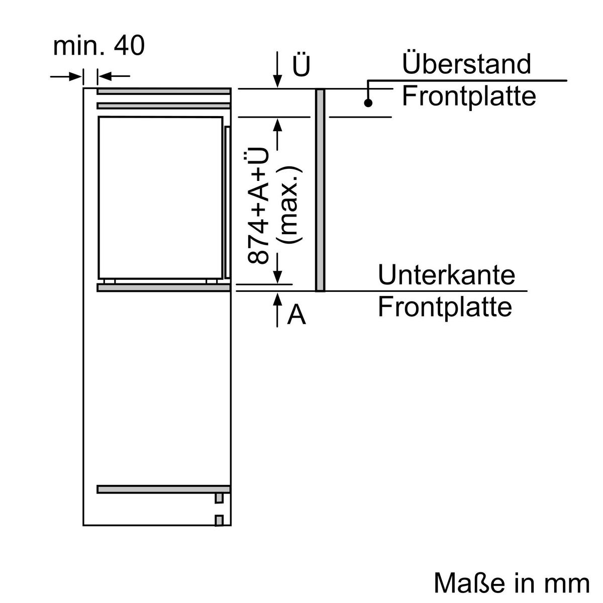 Einbaugefrierschrank GI1216DE0 Weiß - Weiß, MODERN, Metall (55,8/87,4/54,5cm) - Neff