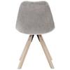 STOL LILLY 2 -BASED- - beige/naturfärgad, Modern, trä/textil (49/85/57cm) - Based