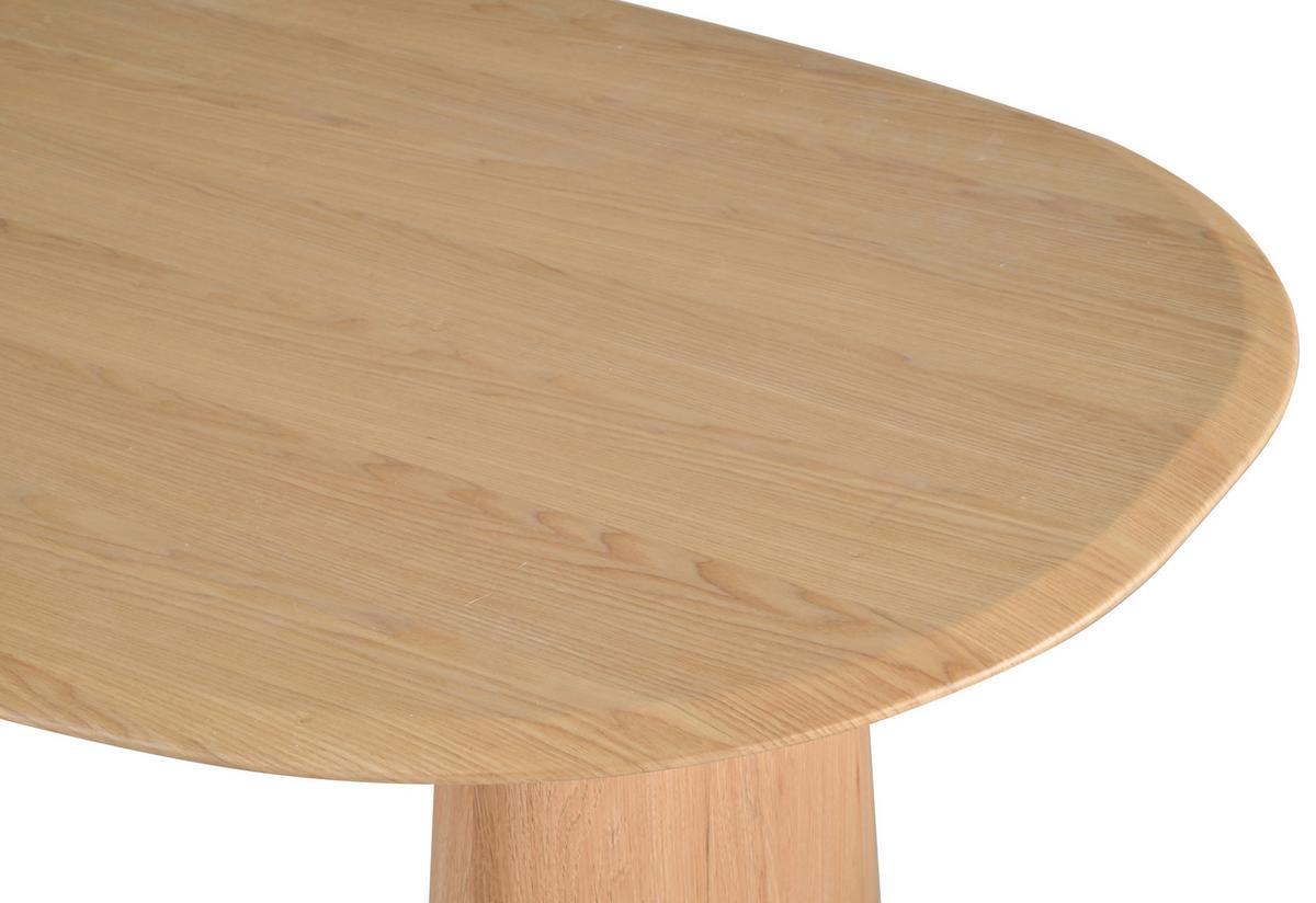 Jedilna Miza Palma, Barva Hrasta, 180x100 - naravne barve, Moderno, leseni material/les (180/100/75cm) - MID.YOU