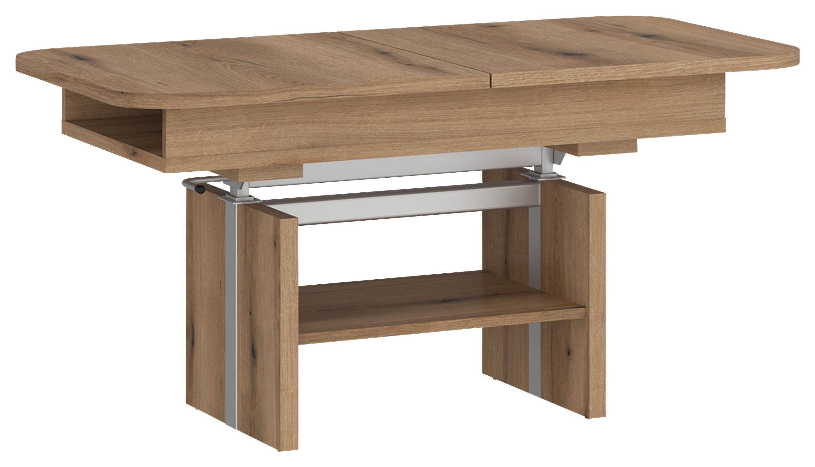 Stolić Cortado - boje hrasta, Moderno, drvni materijal (110-150/56-72/65cm) - Modern Living