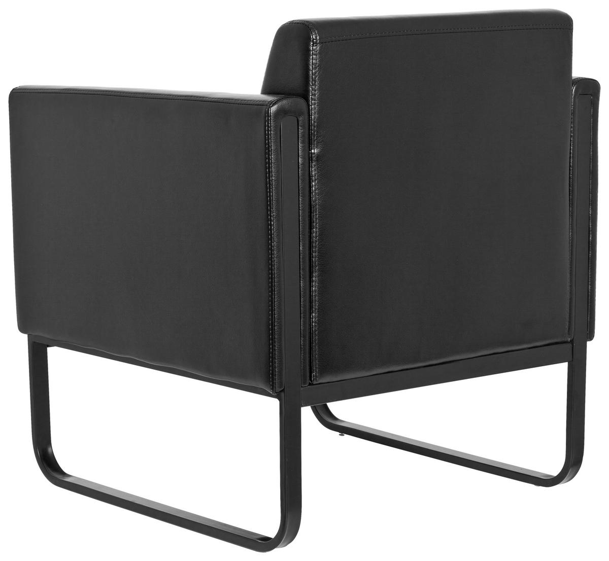 Fotelj Bali Black, Črna - črna, Moderno, kovina/tekstil (67/78/71cm) - MID.YOU