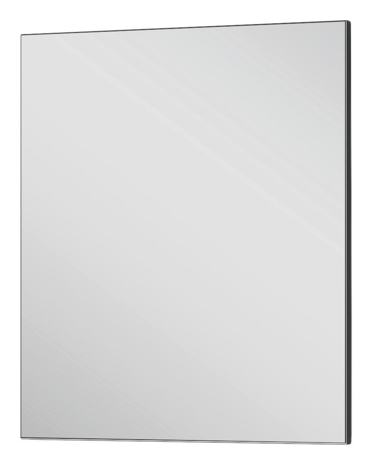 Wandspiegel Jakob ca.60x07x2cm Anthrazit - Anthrazit, LIFESTYLE, Glas/Holzwerkstoff (60/70/2cm) - MID.YOU