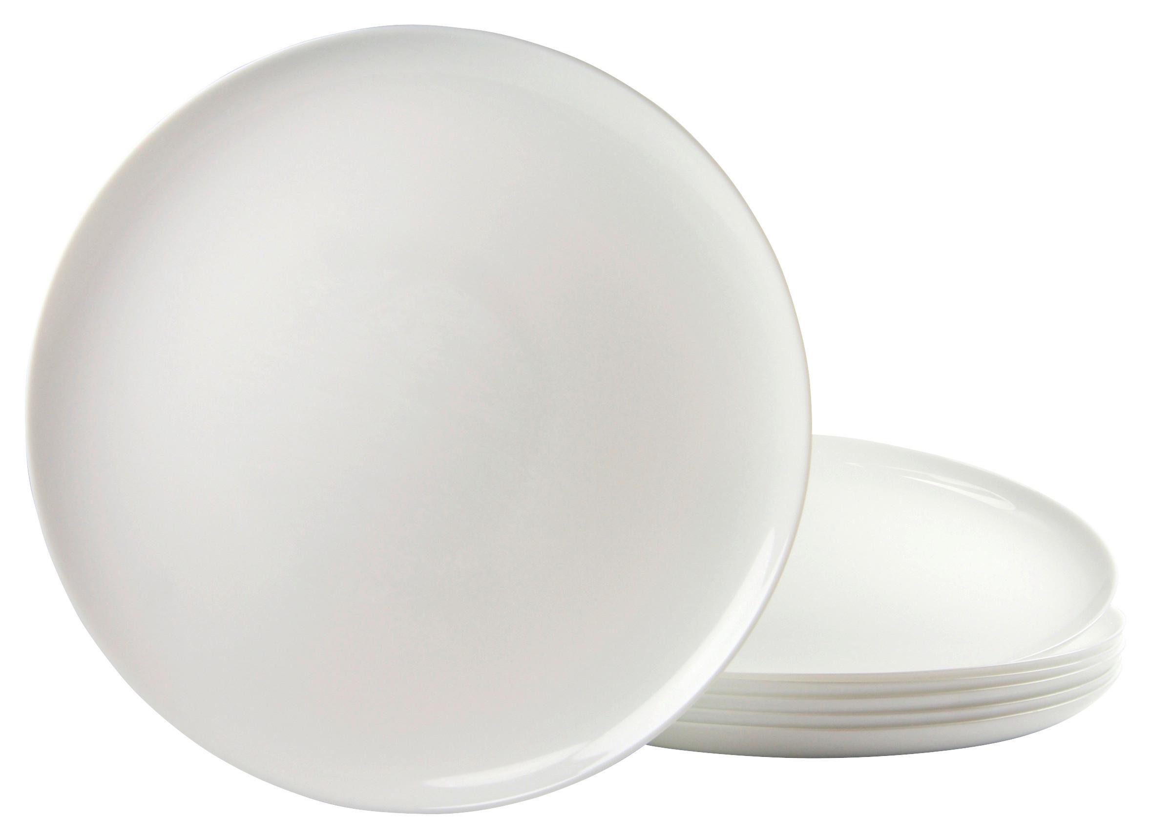 Set Krožnikov Za Pico Italien Party, 6-Delni - bela, Basics, steklo (33cm) - Creatable