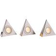 Unterbauleuchte Ulla 3er Set, max. 5 Watt - Metall (14/12,5/4,5cm) - MÖMAX modern living