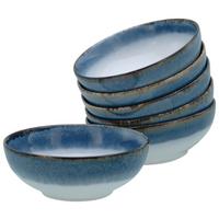Set Posod Cascade Blue, 6-Delni - modra/bela, Design, keramika (16,5cm) - Creatable