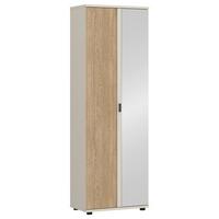 Dulap pentru hol MOSANO - cașmir/culoare lemn stejar, Trend, material pe bază de lemn (62/188,6/40cm) - Modern Living