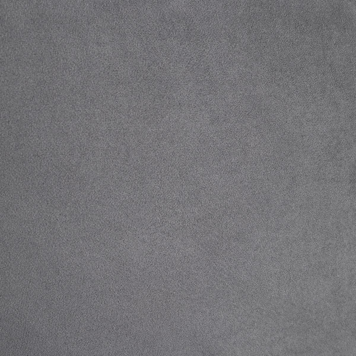 Polsterbett Luisa ca. 180x200 cm Dunkelgrau - Chromfarben/Dunkelgrau, MODERN, Holz/Textil (180/200cm) - Bessagi Home