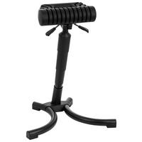 Pisarniški Stolček Top Work 33 Pu, Črna - črna, Basics, kovina/umetna masa (55/65-82/44cm) - MID.YOU