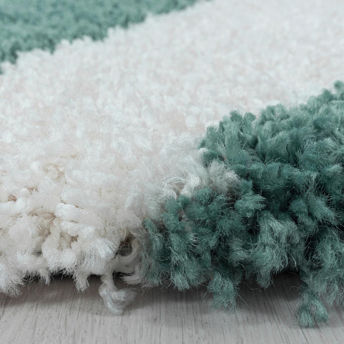 Hochflorteppich Tango Blau ca. 160x230cm - Blau, Design, Textil (160/230cm)
