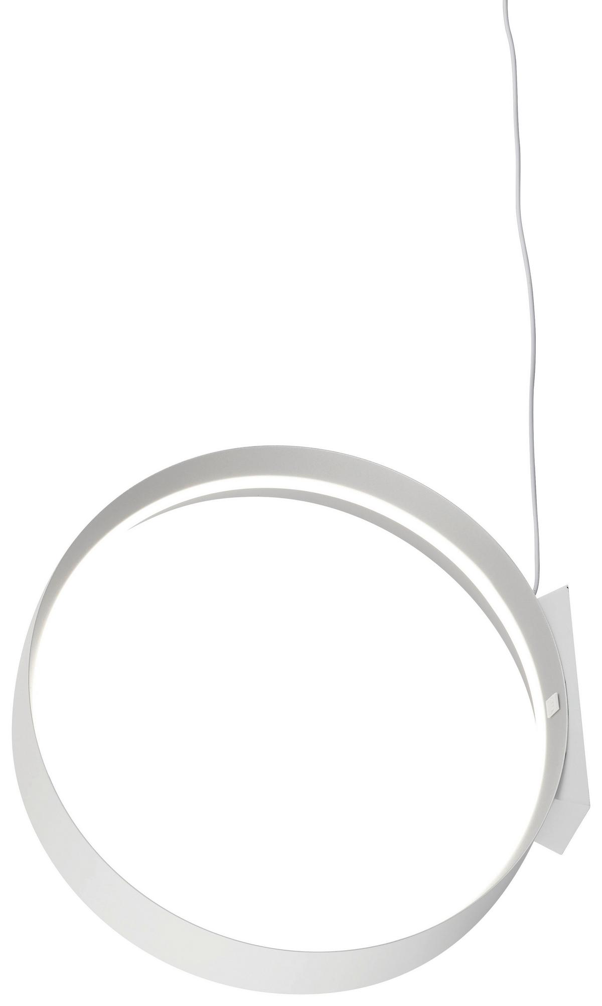 LAMPA STOŁOWA LED MR54461131 LOOP - kolor srebrny/biały, Konventionell, metal (45/45cm) - Musterring