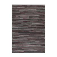 Flachwebeteppich Wild 8023 Anthrazit 120 X 180 - Anthrazit, Basics, Leder/Textil (120/180cm) - Kayoom