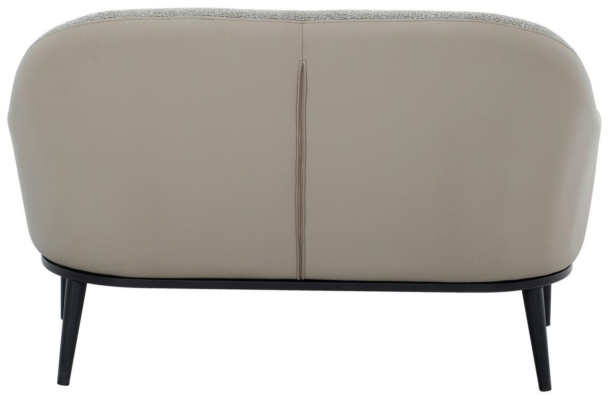 Sofa Allegra - bež/smeđa, Moderno, metal/tekstil (140/87/80cm) - Mömax