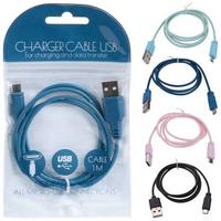 Usb-töltőkábel Adat - műanyag (100cm)