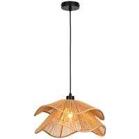 LAMPA WISZĄCA KAYA - jasnobrązowy, Design, metal/papier (40/120cm) - Collet's Monde