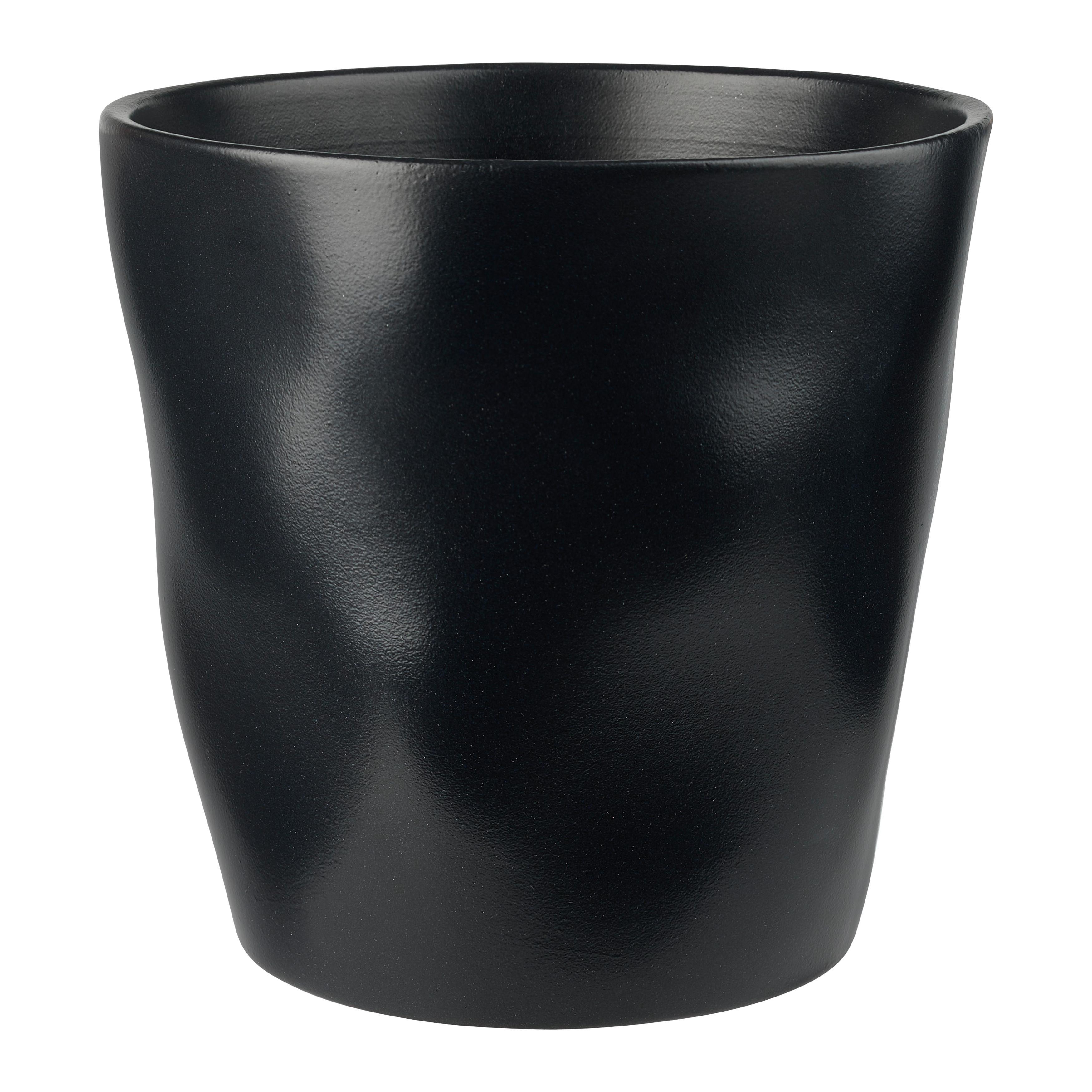 KRUKA CASHMERE -PAZ- - svart, keramik (21/21cm) - Mömax