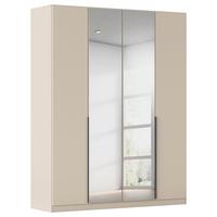 Ormar S Klasičnim Vratima Alabama - srebrne boje/boje šampanjca, Trend, drvni materijal (181/229/54cm) - Modern Living