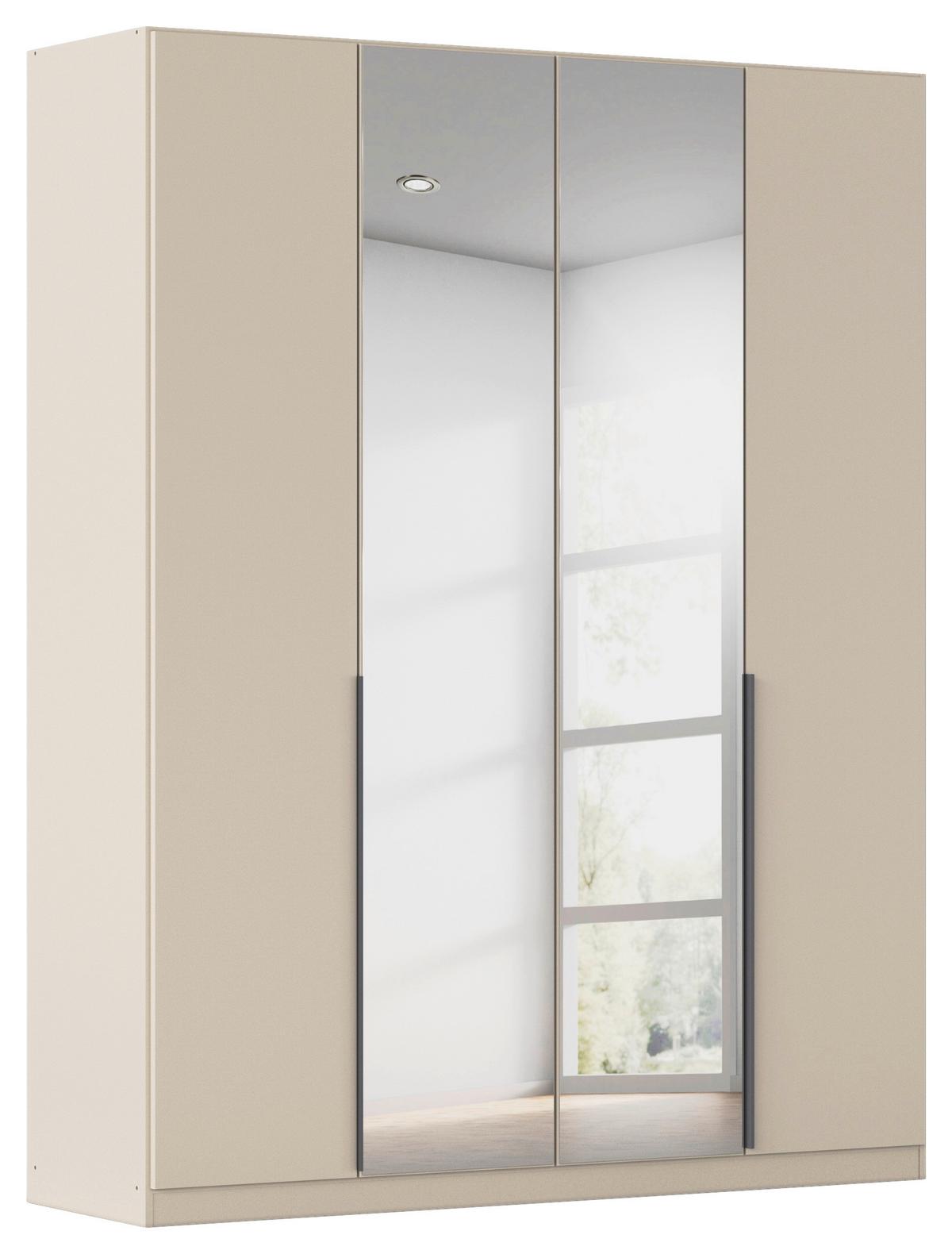 Ormar S Klasičnim Vratima Alabama - srebrne boje/boje šampanjca, Trend, drvni materijal (181/229/54cm) - Modern Living